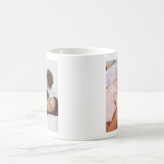 この祝写真マパーソナライズされたグのお母さん コーヒーマグカップ (中央)