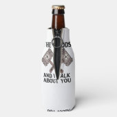 この神々と私はあなたについて話すバイキングNorse No ボトルクーラー (ボトル裏面)