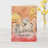 この神聖な月の間作成されるラマダーンカード カード (黄色い花)