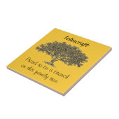 この系譜の枝があること誇りを持ったなタイル- タイル (側面)