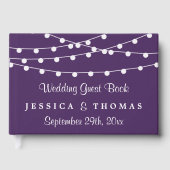 この紐は紫の所蔵品に結婚光る ゲストブック (正面)