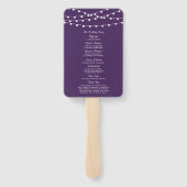 この紐は紫の所蔵品に結婚光る ハンドファン (裏面)