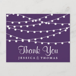 この紐は紫の所蔵品に結婚光る ポストカード