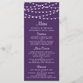 この紐は紫の所蔵品に結婚光る メニュー (正面)