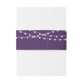 この紐は紫の所蔵品に結婚光る 招待状ベリーバンド (裏面例)