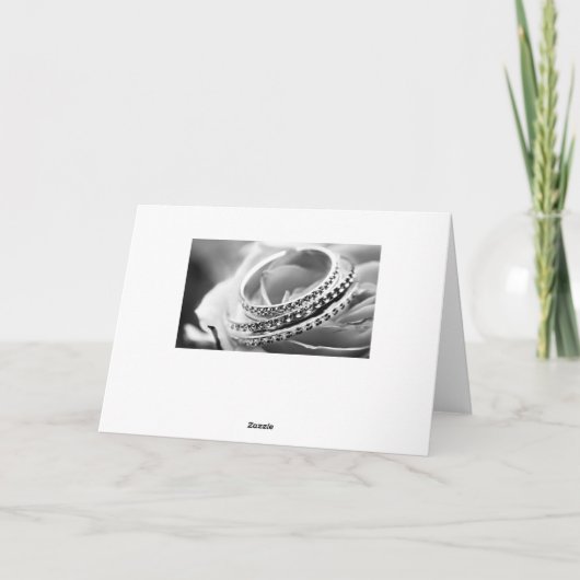 この素敵なハッピーアニバーサリーカードをカスタマイズしてください カード (裏面)