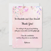 この素敵なプレゼントをありがとう サンキューカード (正面)