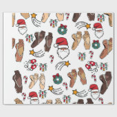 この素晴らしいギフトラップのシーズンだ！ ラッピングペーパー (フラット)