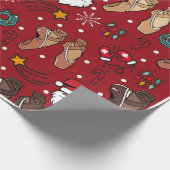 この素晴らしいギフトラップのシーズンだ！ ラッピングペーパー (角)