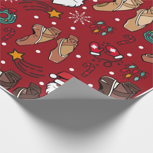 この素晴らしいギフトラップのシーズンだ！ ラッピングペーパー (角)