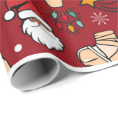 この素晴らしいギフトラップのシーズンだ！ ラッピングペーパー (ロールコーナー)