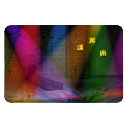 この素晴らしステージのフール可マグネット マグネット (横)