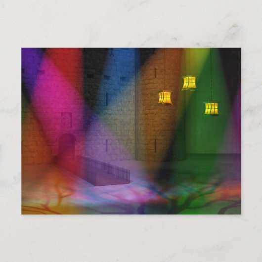 この素晴らしステージのフール葉書 ポストカード (正面)