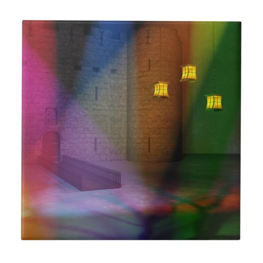 この素晴らしステージのフール タイル (正面)