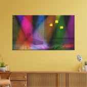 この素晴らしステージのFoools Canvas Print キャンバスプリント (インサイチュ (リビング))