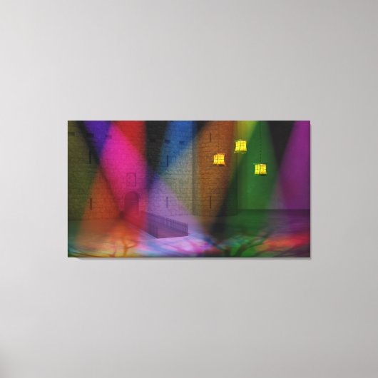 この素晴らしステージのFoools Canvas Print キャンバスプリント (正面)