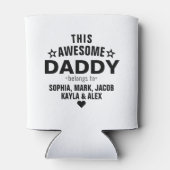 この素晴らしパパは子供の苗字だ 缶クーラー (裏面)