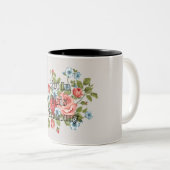 この経済の悪い状況ではない ツートーンマグカップ (正面右)