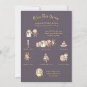 この結合を祝福 - かわいい結婚式の招待状/プログラム 招待状 (正面)