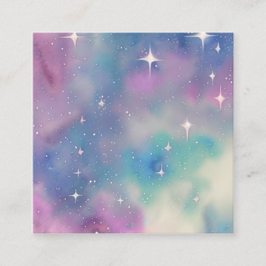 この絵画のスタイルは天のインスパイア人だ スクエア名刺 (正面)