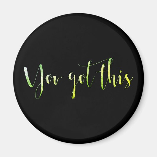 この緑得のホームオフィス管理 マグネット (正面)