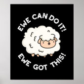 この羊のプンダーク得バおもしろいグを私たちは行うことができる ポスター (正面)