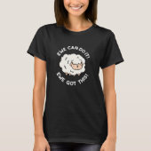 この羊のプンダーク得バおもしろいグを私たちは行うことができる Tシャツ (正面)