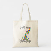 この美しいデザインは父と娘のgr トートバッグ (裏面)