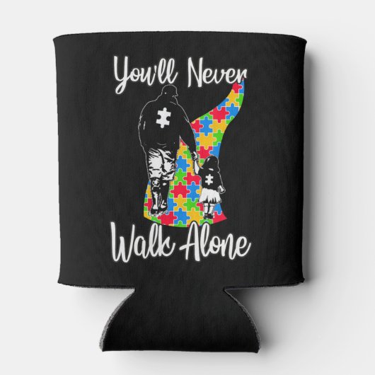 この美しいデザインは父と娘のgr 缶クーラー (裏面)