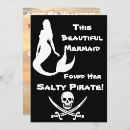 この美しい人魚は、塩辛い海賊を見つけた 招待状