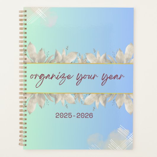 この美しく整インスパイア理して保つ プランナー手帳 (正面)