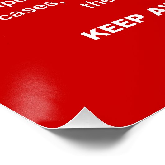 この考えクリスマスジョークのサイン ポスター (コーナー)