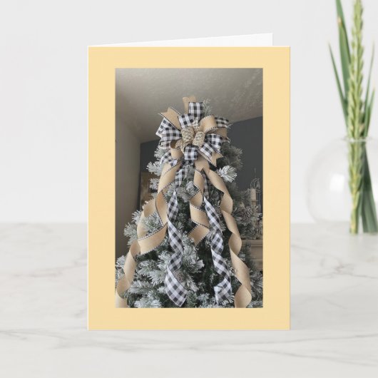 この考えクリスマス シーズンカード (正面)