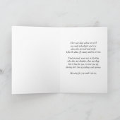 この考え悲しみの時の君の カード (内部)