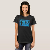 この聖書の一節Chriは信仰が強い Tシャツ (正面フル)