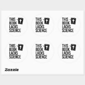 この聖書は科学に欠けている ラウンドシール (シート)