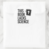 この聖書は科学に欠けている ラウンドシール (バッグ)