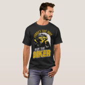 この自転車に自由に乗鮮やかる Tシャツ (正面フル)