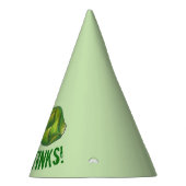 この臭い!緑の芽キャプツ遠くにー パーティーハット (右)