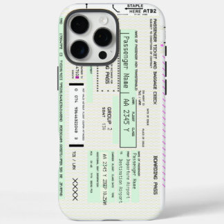 この航空会社ボーディングパスVer2の変更 iPhone 16 Pro Maxケース