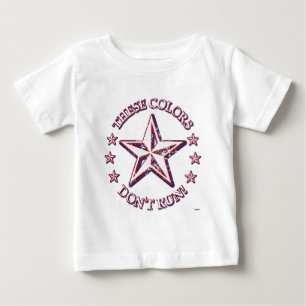 この色は走ない!スター ベビーTシャツ