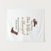 この花嫁はショーガール タペストリー (正面(横))