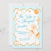 この花嫁はショーガール!バチェロレッテ・イテリナリー 招待状 (正面)