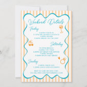 この花嫁はショーガール!バチェロレッテ・イテリナリー 招待状 (裏面)