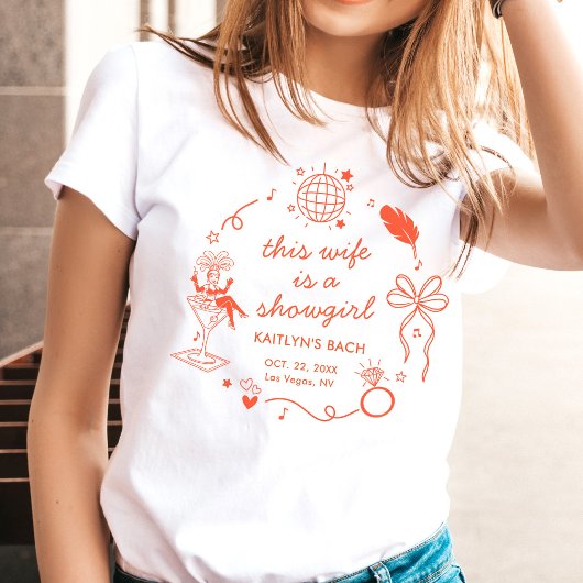 この花嫁はショーガール ブランチ Tシャツ