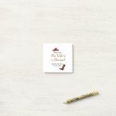 この花嫁はショーガール ポストイット (デスク上)