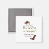 この花嫁はショーガール マグネット (正面/裏面)