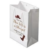 この花嫁はショーガール ミディアムペーパーバッグ (正面アングル)