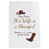 この花嫁はショーガール ミディアムペーパーバッグ (裏面)