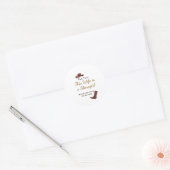 この花嫁はショーガール ラウンドシール (封筒)